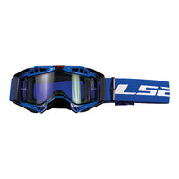 LS2 Aura Goggles - Blue with Clear Lens