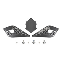 LS2 MX701 Carbon Cover Side Screw Peak Matt Black