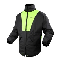 LS2 X-Mens Motorbike Rain High-Vis / Black Mens Motorbike Rain Jacket