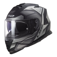 LS2 FF800 Storm II Faster Matte Titanium Full Face Motorbike Helmet