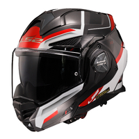 LS2 FF901 Advant X Spectrum Helmet - Black / White / Red