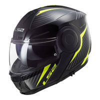 LS2 FF902 Scope Skid Helmet - Black / High-Vis 
