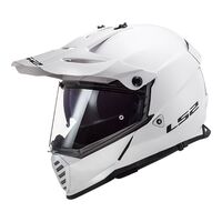 LS2 MX436 Pioneer Evo MX Motocross Helmet - Gloss White