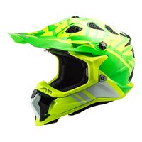 LS2 MX700 Subverter Evo Gammaz Motocross Helmet - High-Vis