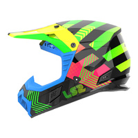 LS2 MX706J Coz Juniors MX Helmet - Black/Pink