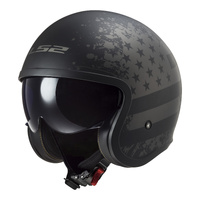 LS2 OF599 Spitfire II Flag Helmet