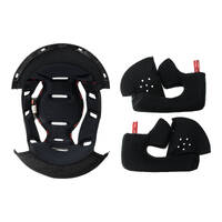 LS2 Helmet FF390 / FF397 Liner / Cheek Pads (Set) 
