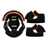 LS2 Helmet MX437 Liner / Cheek Pads (Set) 