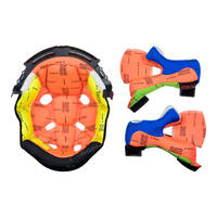 LS2 Helmet MX470 Colourful Liner / Cheek Pads (Set)