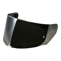 LS2 Motorbike Helmet Visor for FF320 / FF353/ FF800 Helmets - Iridium Silver