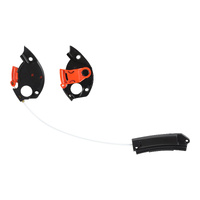 LS2 FF325 Strobe Sun Visor Mechanism System