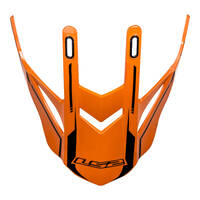 LS2 Helmets MX437 Fast Peak Core Orange / Black