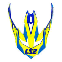 LS2 Helmets MX470 Subverter Peak Nimble White / Blue / Yellow
