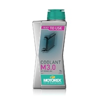 Motorex M3.0 Silicate Free Anti-Freeze Coolant Ready to Use - 1L