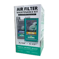 Motorex Air Filter Maintenance Pack - Oil & Cleaner