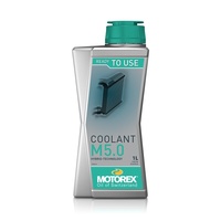 Motorex Anti-Freeze M5.0 Ready to Use 1 Litre (Silicate Free)
