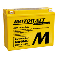 MB16AU Motobatt Quadflex 12V Battery 