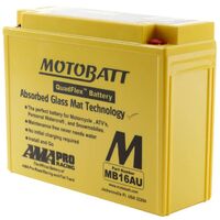 MB16AU Motobatt Quadflex 12V Battery 