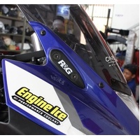 R&G Mirror Blanking Plates for 2015-2018 Yamaha YZF-R3