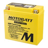 MBT14B4 Motobatt Quadflex 12V Battery 