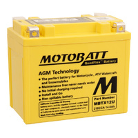 MBTX12U Motobatt Quadflex 12V Battery 