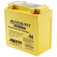 MBTX16U Motobatt Quadflex 12V Battery 
