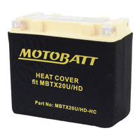 Motobatt MBTX20U / MBTX20UHD Heat Cover 