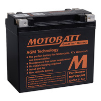 Motobatt AGM Battery for 1985-1987 Harley Davidson XLH 1100 Sportster