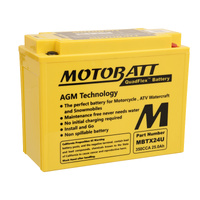 Motobatt Quadflex AGM Battery for 1986-1998 Yamaha XV1100 Virago - 300 CCA