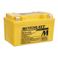 Motobatt Quadflex AGM Battery for 2004-2014 Yamaha YZF-R1 - 140 CCA