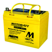 Motobatt Quadflex AGM Battery for 2004-2010 Yamaha YXR450 Rhino - 420 CCA
