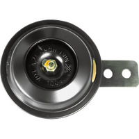 12 Volt 72mm Black Motorbike Horn 
