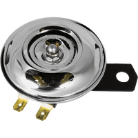 12 Volt 70mm Chrome Motorbike Horn 