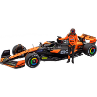 1.24 MCLAREN F1 WITH PIASTRI FIGURE* 