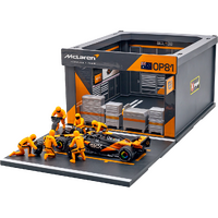 1.43 MCLAREN F1 PIASTRI PIT PASS PLAY SET* 