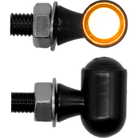 Micro Matterhorn LED Ind Black (Pair)