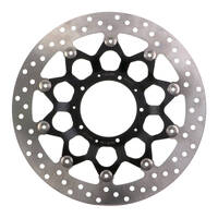 MTX Front Floating Brake Disc Rotor for 2012-2015 Honda VFR1200F DCT Clutch