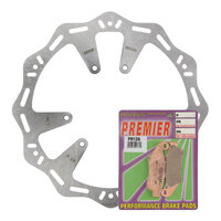 Front Hornet Brake Disc Rotor & Pad Kit for 2015-2024 Honda CRF250R