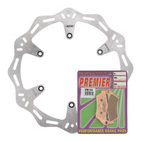 Front Brake Disc Rotor & Pad Kit for 2008-2013 KTM 300 EXCE