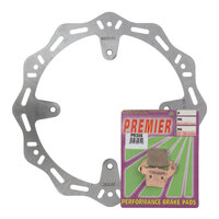 Rear Hornet Brake Disc Rotor & Pad Kit for 2002-2007 Honda CR250R