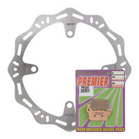 Rear Hornet Brake Disc Rotor & Pad Kit for 2007-2024 Suzuki RMZ250