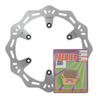 Rear Hornet Brake Disc Rotor & Pad Kit for 2003-2020 Yamaha YZ250