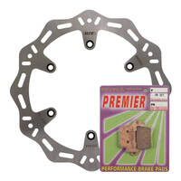 Rear Hornet Brake Disc Rotor & Pad Kit for 2010-2013 Husaberg TE250