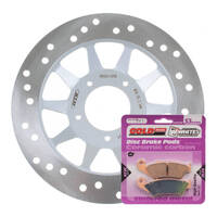 Front Brake Disc Rotor & Pad Kit for 2014-2023 Honda XR150L