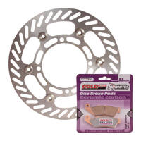 Front Brake Disc Rotor & Pad Kit for 2004-2006 Suzuki RMZ250