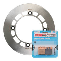 Front Brake Disc Rotor & Pad Kit for 1986-2009 Suzuki DR200