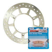 Front Brake Disc Rotor & Pad Kit for 2002-2024 Yamaha YZ85