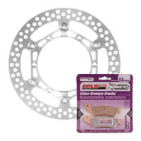Front Brake Disc Rotor & Pad Kit for 2001-2006 Yamaha YZ250F