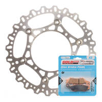 Front Brake Disc Rotor & Pad Kit for 2017-2020 Yamaha YZ125