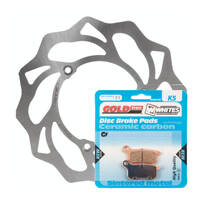 Front Brake Disc Rotor & Pad Kit for 2004-2023 KTM 65 SX